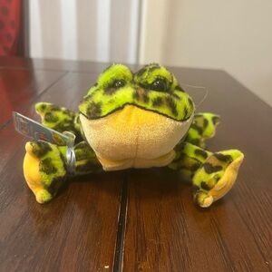 Ganz Webkinz Lil’Kinz Bullfrog HS114 Plush Stuffed Animal